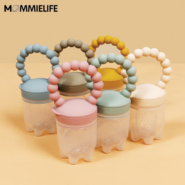 🍼 Mommilife - Chupete Comedero de Frutas Frescas para Bebés